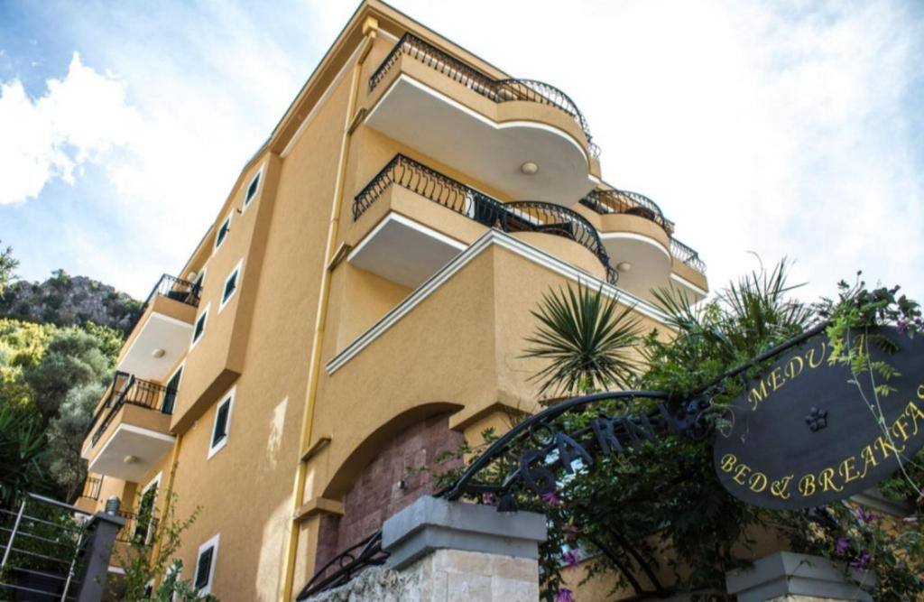 Garni Hotel Meduza building in Rafailovići, Montenegro